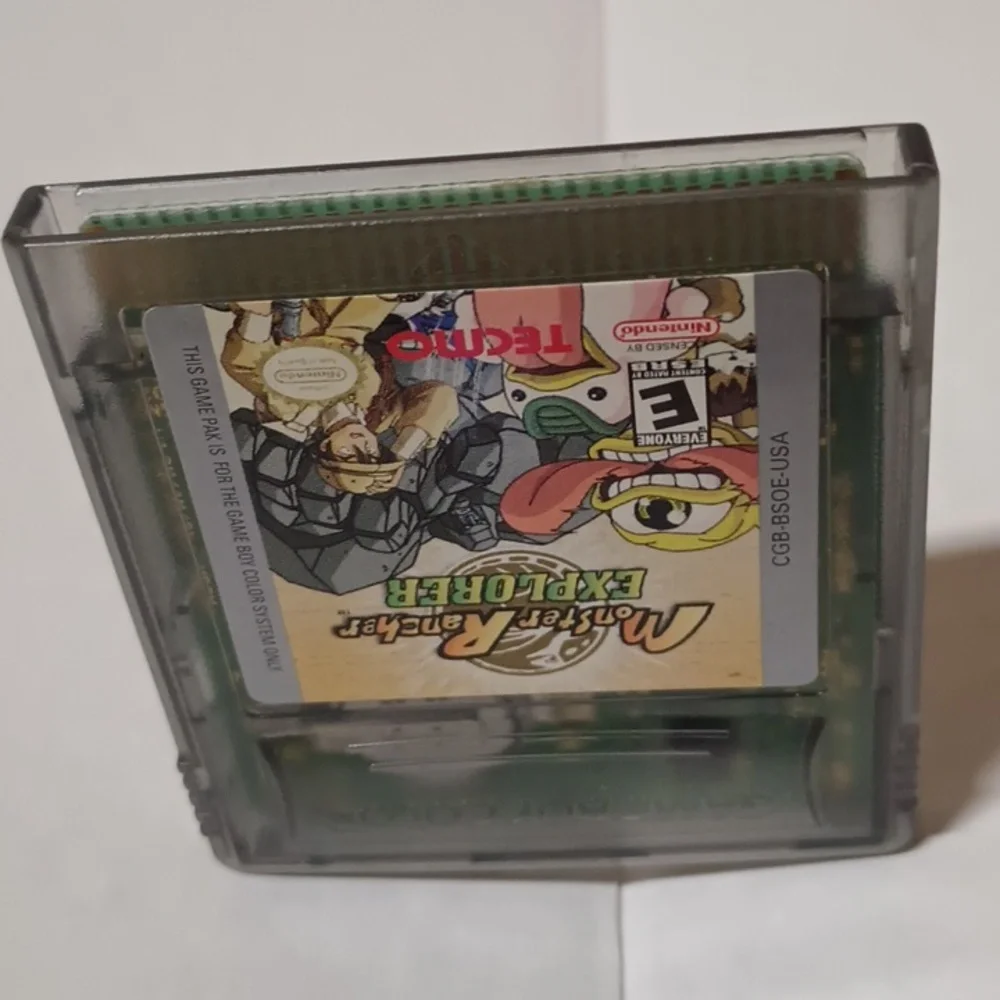 Monster Rancher Explorer for Gameboy Color Techmo